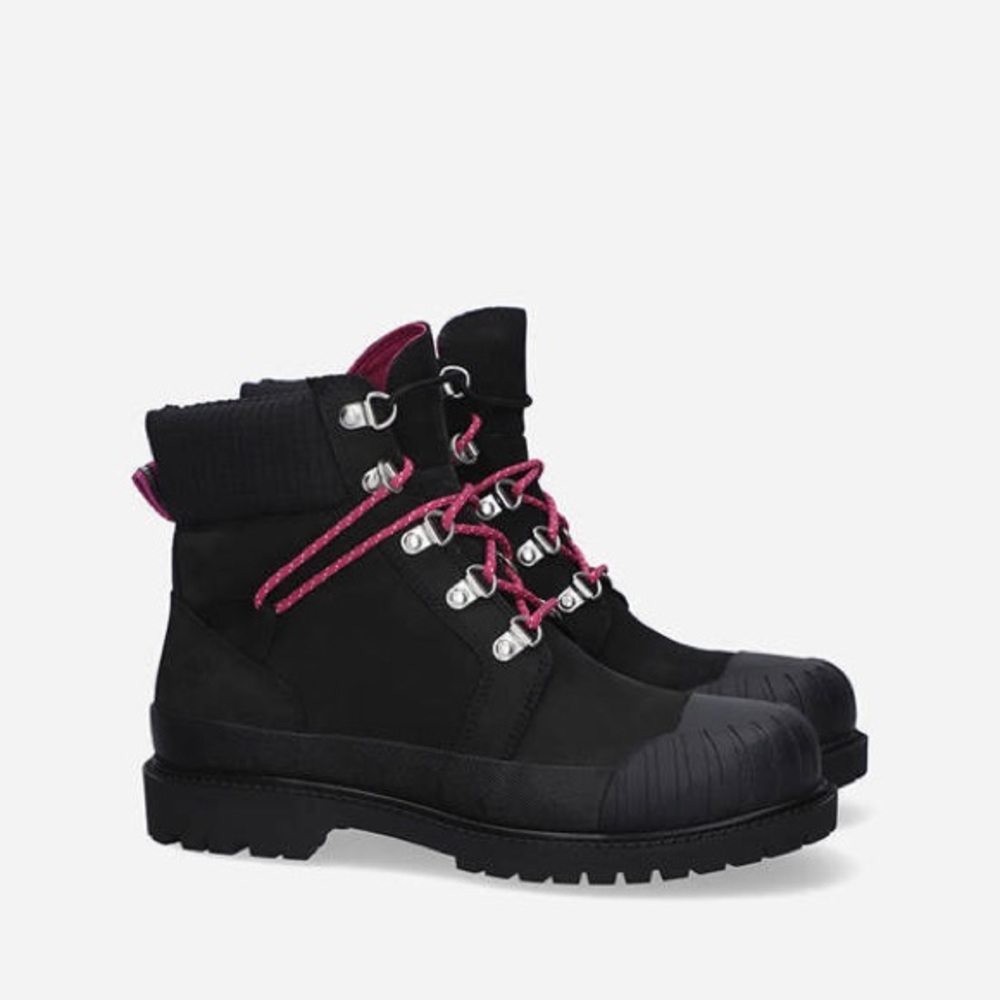 Timberland Heritage 6 in Women’s Black Hiker Boots Size 6.5 NEW